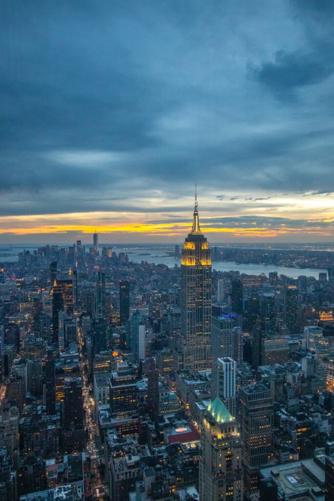 Empire State Building de nuit