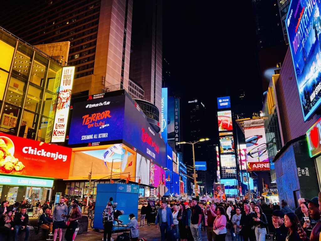 Times Square de nuit