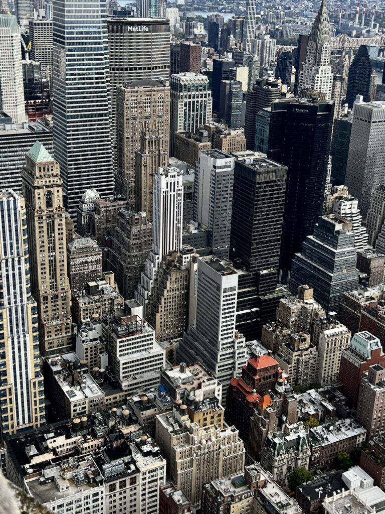 Vue sur les building - vue du ciel