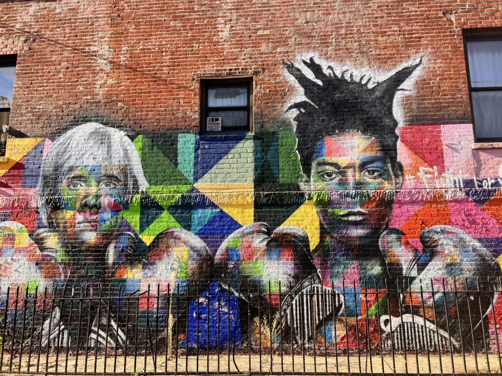 Fresque de Kobra Bushwick à Brooklyn