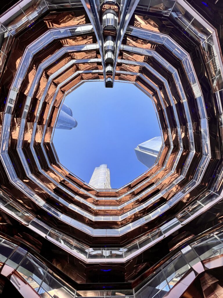 Vue de l'intérieur du vessel