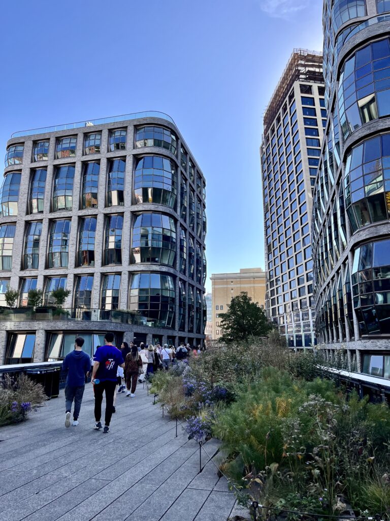 Balade sur la High Line de New York