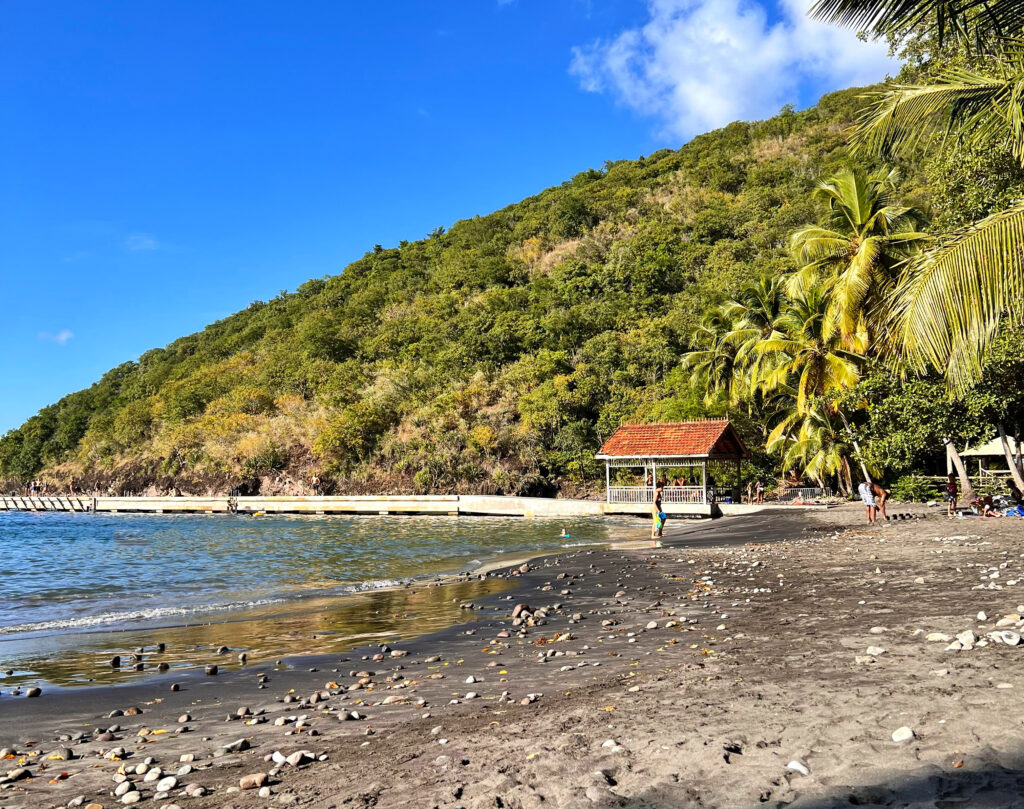 Plage de l'anse noire